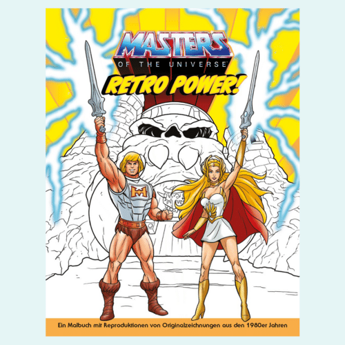 Masters of the Universe - Retro Power! Malbuch (Vorbestellung)